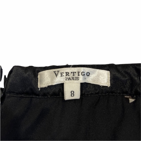 Vertico Paris  beautiful silky with embroidery black skirt - Picture 6 of 6
